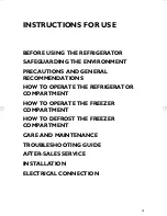 Preview for 5 page of Whirlpool ARC 5200 Instructions For Use Manual