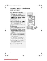 Предварительный просмотр 6 страницы Whirlpool ARG 926 Instructions For Use Manual