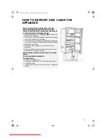 Предварительный просмотр 7 страницы Whirlpool ARG 926 Instructions For Use Manual