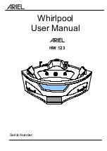 Предварительный просмотр 1 страницы Whirlpool Ariel HW 123 User Manual