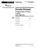 Whirlpool ART 836-2/G Service Manual preview