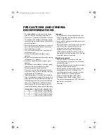 Preview for 3 page of Whirlpool ARZ000W Instructions For Use Manual