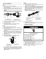 Предварительный просмотр 9 страницы Whirlpool ASD2575BRB Installation Instructions And Owner'S Manual