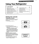 Предварительный просмотр 7 страницы Whirlpool AT18DK Use And Care Manual