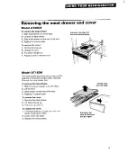 Предварительный просмотр 9 страницы Whirlpool AT18DK Use And Care Manual