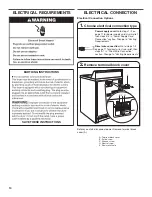 Предварительный просмотр 10 страницы Whirlpool Atlantis 3LWED4815FW Installation Instructions Manual