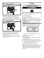 Предварительный просмотр 13 страницы Whirlpool Atlantis 3LWED4815FW Installation Instructions Manual