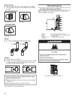 Предварительный просмотр 14 страницы Whirlpool Atlantis 3LWED4815FW Installation Instructions Manual