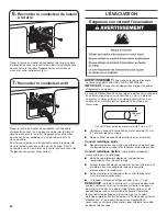 Предварительный просмотр 34 страницы Whirlpool Atlantis 3LWED4815FW Installation Instructions Manual