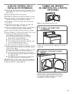 Предварительный просмотр 63 страницы Whirlpool Atlantis 3LWED4815FW Installation Instructions Manual