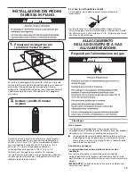 Предварительный просмотр 73 страницы Whirlpool Atlantis 3LWED4815FW Installation Instructions Manual