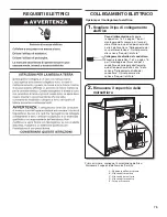 Предварительный просмотр 75 страницы Whirlpool Atlantis 3LWED4815FW Installation Instructions Manual