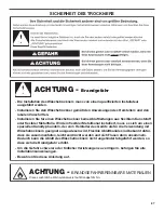 Предварительный просмотр 87 страницы Whirlpool Atlantis 3LWED4815FW Installation Instructions Manual