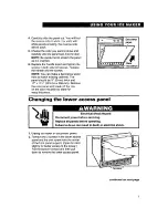 Preview for 7 page of Whirlpool Automatic Ice Maker User And Care Manual