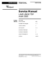 Whirlpool AWA 5305 Service Manual предпросмотр