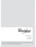 Whirlpool AWD712S User Manual предпросмотр