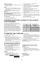 Предварительный просмотр 10 страницы Whirlpool AWE 6112 Instructions For Use Manual