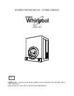 Whirlpool AWG 367 Instructions For Use Manual preview