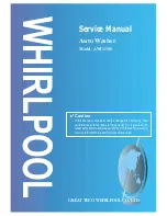 Предварительный просмотр 1 страницы Whirlpool AWI-1300 Service Manual