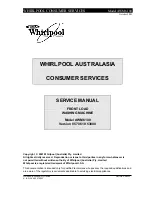 Whirlpool AWM 6100 Service Manual предпросмотр