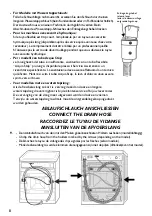 Предварительный просмотр 8 страницы Whirlpool AWM 8000/PRO Installation Manual