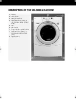 Предварительный просмотр 4 страницы Whirlpool AWM 9100 GH Instructions For Use Manual