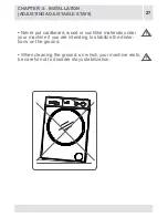 Предварительный просмотр 27 страницы Whirlpool AWM05801 User Manual