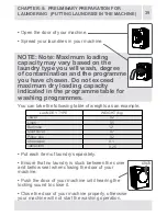 Предварительный просмотр 39 страницы Whirlpool AWM05801 User Manual