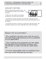 Предварительный просмотр 42 страницы Whirlpool AWM05801 User Manual