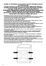 Предварительный просмотр 4 страницы Whirlpool AWO/C 7121 Installation Manual