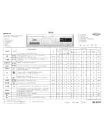 Whirlpool AWO45100 Program Manual preview