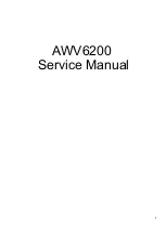 Whirlpool AWV6200 Service Manual предпросмотр