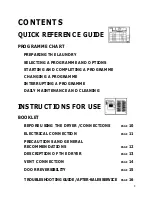 Preview for 1 page of Whirlpool AWZ 3303 Instructions For Use Manual