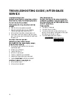 Preview for 8 page of Whirlpool AWZ 3303 Instructions For Use Manual