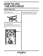 Preview for 10 page of Whirlpool AWZ10CDS/PRO Use, Care And Installation Manual