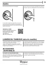 Preview for 9 page of Whirlpool AWZ8CD/PRO Health & Safety, Use & Care And Installation Manual