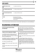 Preview for 19 page of Whirlpool AWZ8CD/PRO Health & Safety, Use & Care And Installation Manual