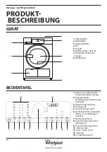 Preview for 34 page of Whirlpool AWZ8CD/PRO Health & Safety, Use & Care And Installation Manual