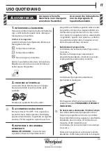 Preview for 63 page of Whirlpool AWZ8CD/PRO Health & Safety, Use & Care And Installation Manual