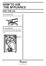 Preview for 114 page of Whirlpool AWZ8CD/PRO Health & Safety, Use & Care And Installation Manual