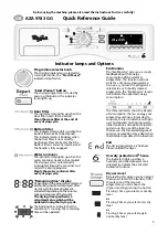 Preview for 5 page of Whirlpool AZA 9783 GG Quick Reference Manual