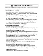 Preview for 3 page of Whirlpool AZA9791 Instructions For Use Manual