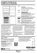 Предварительный просмотр 16 страницы Whirlpool B TNF 5012 OX2 Daily Reference Manual