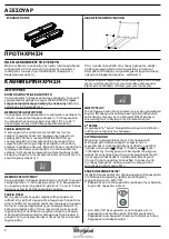 Предварительный просмотр 22 страницы Whirlpool B TNF 5012 OX2 Daily Reference Manual