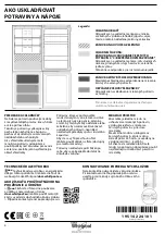 Предварительный просмотр 52 страницы Whirlpool B TNF 5012 OX2 Daily Reference Manual