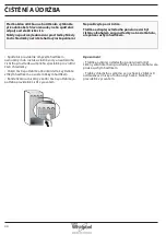 Предварительный просмотр 44 страницы Whirlpool B TNF 5323 W Health & Safety, Use And Care And Installation Manual