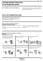 Предварительный просмотр 45 страницы Whirlpool B TNF 5323 W Health & Safety, Use And Care And Installation Manual