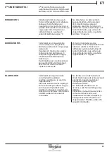 Предварительный просмотр 83 страницы Whirlpool B TNF 5323 W Health & Safety, Use And Care And Installation Manual