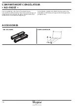 Предварительный просмотр 102 страницы Whirlpool B TNF 5323 W Health & Safety, Use And Care And Installation Manual