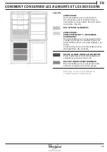 Предварительный просмотр 109 страницы Whirlpool B TNF 5323 W Health & Safety, Use And Care And Installation Manual